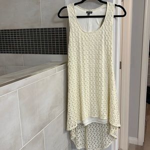 Lily rose beige / cream dress